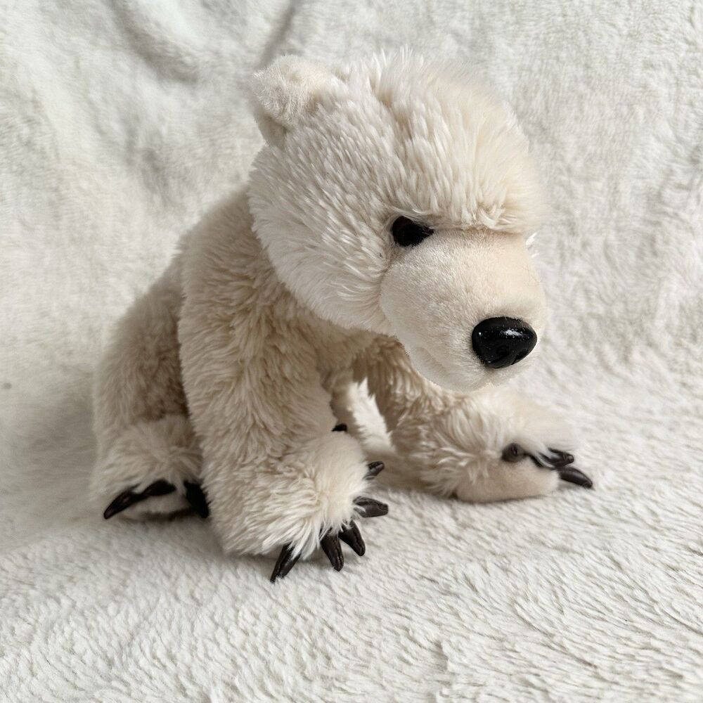 Purr-Fection by MJC Polar Bear Plush Iceberg 9” Stuffed Animal Toy 1992